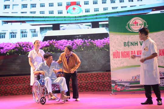 Ấn tượng, hấp dẫn Hội thi tìm hiểu Luật Phòng, chống tác hại của thuốc lá trong ngành Y tế Nghệ An cụm số 1