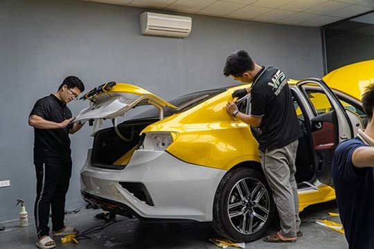 Lý do không nên dán đổi màu xe ô tô