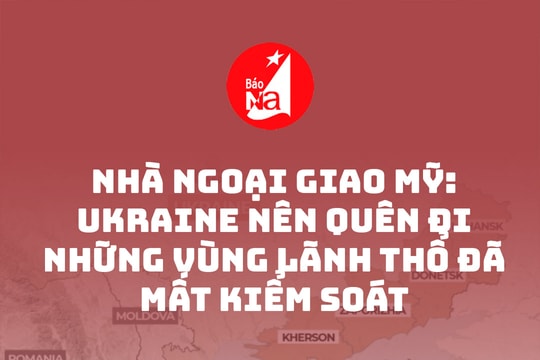 Nhà ngoại giao Mỹ: Ukraine nên quên đi những vùng lãnh thổ đã mất kiểm soát