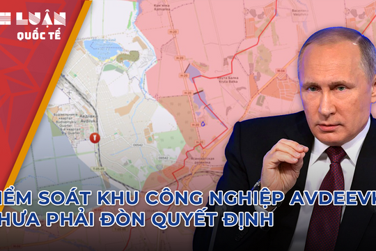 Giao tranh tại 'tử huyệt' Avdeevka kéo dài đến mùa xuân năm 2024?
