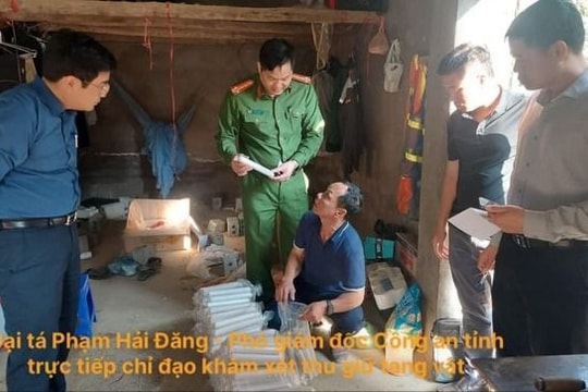 Công an phát hiện 'kho mìn' dưới phản ngủ của công nhân