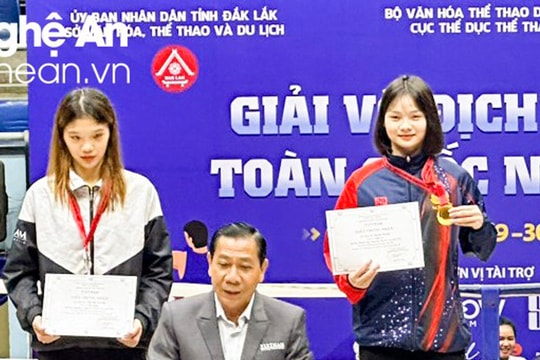 Nghệ An giành 3 Huy chương Vàng tại Giải vô địch boxing toàn quốc