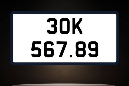 Biển 'sảnh rồng' 30K-567.89 bất ngờ quay trở lại phiên đấu giá sắp tới