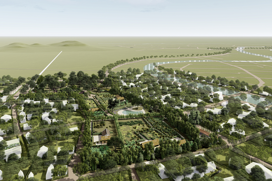 Sẽ xây dựng dòng sông sen tại xã Kim Liên, Nam Đàn, Nghệ An