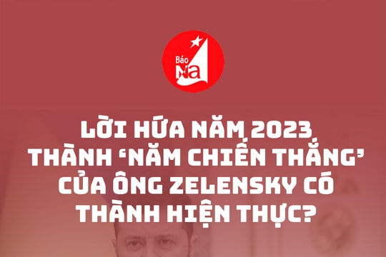 Lời hứa năm 2023 thành ‘năm chiến thắng’ của ông Zelensky có thành hiện thực?