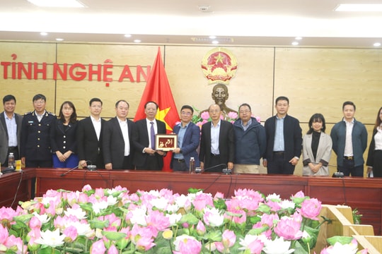 Tập đoàn sản xuất, chế tạo module camera lớn thứ 3 thế giới khảo sát, tìm hiểu môi trường đầu tư tại Nghệ An