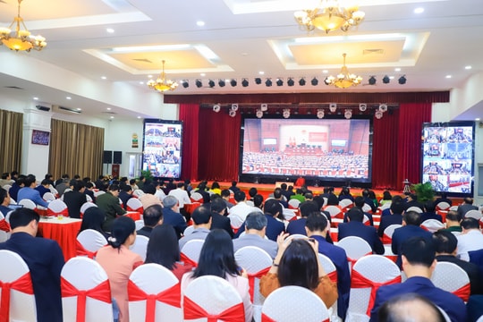 Nghệ An: Hơn 40.400 đại biểu dự Hội nghị quán triệt Nghị quyết Trung ương 8, khóa XIII