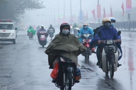 Thời tiết Nghệ An ngày 5/12: Có mưa vài nơi, trời rét, chuẩn bị đón không khí lạnh tăng cường 