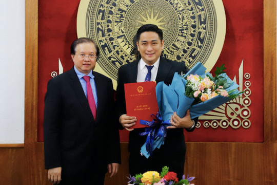 Bộ Văn hóa - Thể thao và Du lịch bổ nhiệm diễn viên Minh Tiệp làm Phó Giám đốc Trường quay Cổ Loa