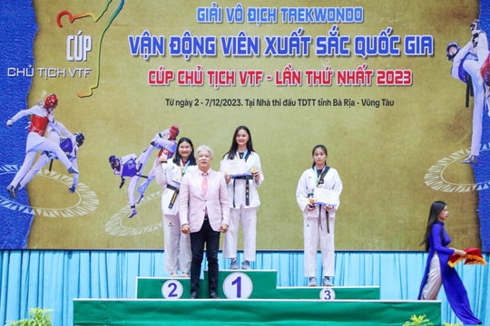 Nghệ An giành 2 Huy chương Vàng Giải vô địch Taekwondo vận động viên xuất sắc quốc gia