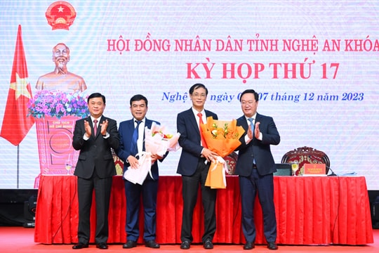 HĐND tỉnh Nghệ An miễn nhiệm, bầu bổ sung Ủy viên UBND tỉnh nhiệm kỳ 2021-2026