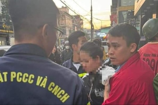 TP Vinh: Giải cứu thành công thiếu nữ leo lên sân thượng Toà nhà Dầu khí định tự vẫn