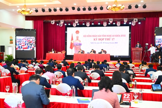 HĐND tỉnh Nghệ An thông qua 12 nhóm nhiệm vụ, giải pháp chủ yếu phát triển kinh tế - xã hội năm 2024