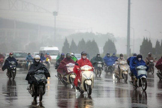 Thời tiết ngày 7/12: Nghệ An đêm và sáng trời rét, có mưa nhỏ vài nơi và sương mù nhẹ rải rác