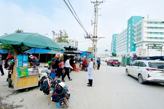 Sẽ bố trí điểm kinh doanh phía Tây Bệnh viện Hữu nghị Đa khoa Nghệ An