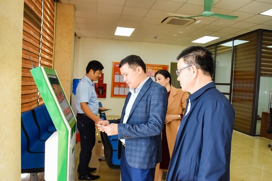 Kiểm tra công tác cải cách hành chính tại huyện Đô Lương và Tân Kỳ