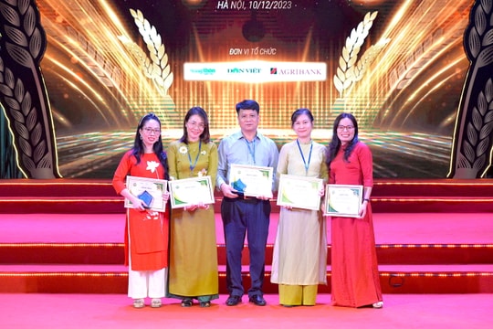 Báo Nghệ An đoạt 2 giải báo chí toàn quốc về nông nghiệp, nông dân, nông thôn Việt Nam năm 2023