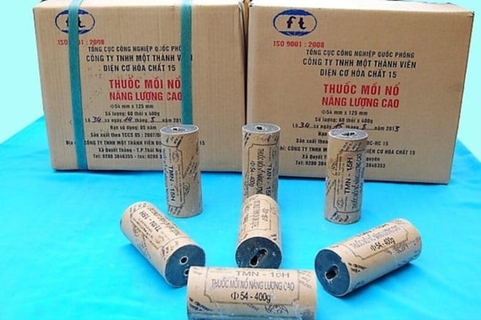 Tàng trữ, sử dụng trái phép vật liệu nổ bị xử lý như thế nào?