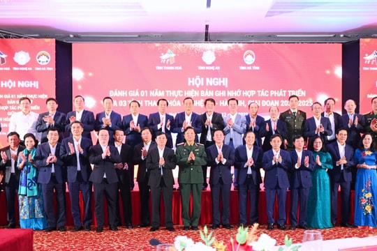 Thanh Hóa - Nghệ An - Hà Tĩnh tổ chức Hội nghị đánh giá 1 năm thực hiện Bản ghi nhớ hợp tác