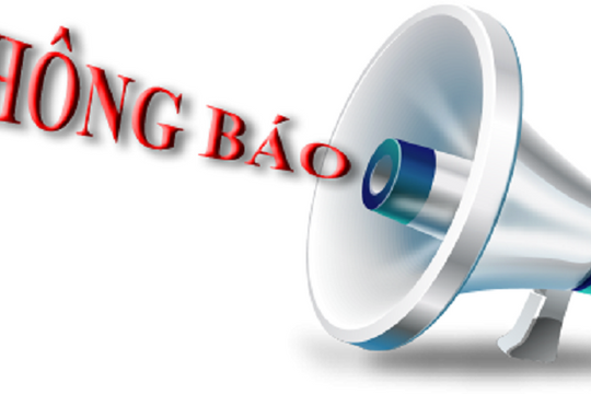 Thông báo (lần 2) về việc dừng hoạt động Văn phòng đại diện Nghệ An