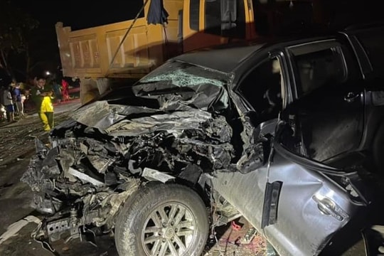 Tai nạn trong đêm ở Thanh Chương, 3 người bị thương