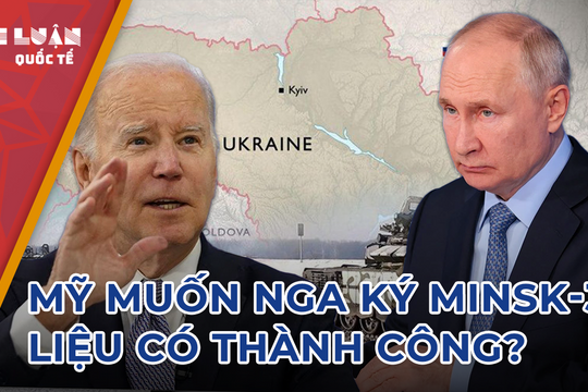 Mỹ muốn biến Ukraine thành những khối bê tông