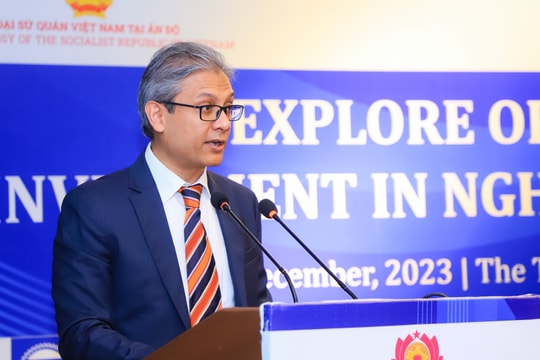 Chủ tịch miền Bắc, Phòng Thương mại Ấn Độ Nikhil Kanodia: Nghệ An đã trở thành điểm đầu tư hấp dẫn