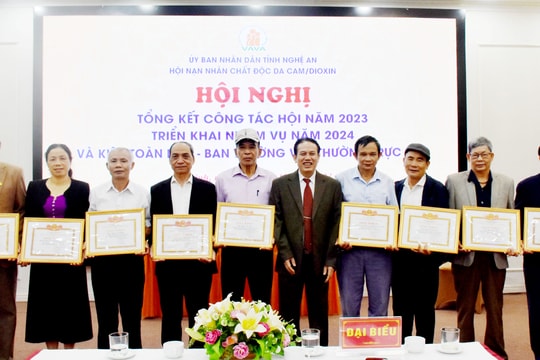 Gần 5 tỷ đồng hỗ trợ nạn nhân chất độc da cam/dioxin ở Nghệ An