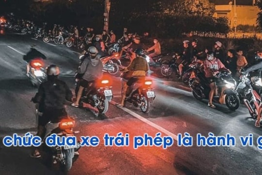 Tổ chức đua xe trái phép bị xử lý như thế nào?