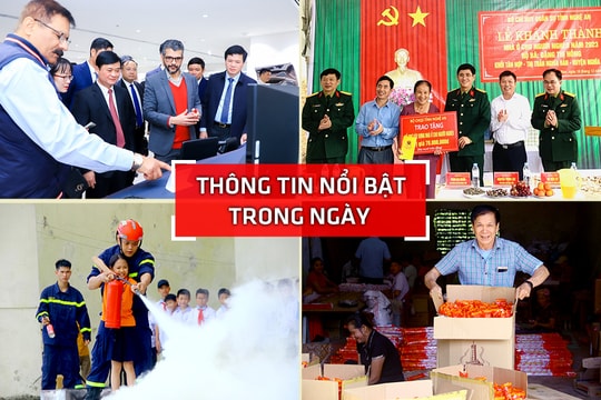 Nghệ An: Thông tin nổi bật ngày 16/12