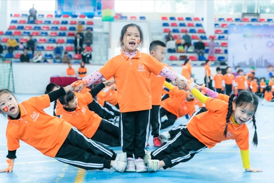 Những trải nghiệm thú vị tại Đại hội Thể dục Thể thao của Trường Mầm non Trần Đại Nghĩa và Trường Mầm non Kids' Smile