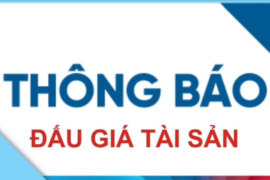 Thông báo đấu giá tài sản (lần 2) 