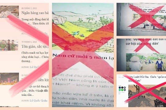 Nhận diện luận điệu đòi bỏ quy định sở hữu toàn dân về đất đai