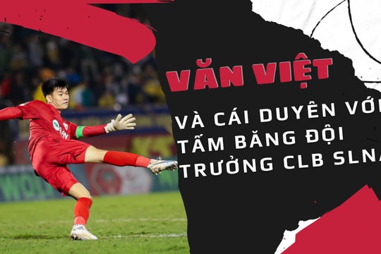 Thủ môn Văn Việt và cái duyên với tấm băng đội trưởng