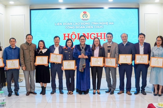 Công đoàn Viên chức Nghệ An triển khai nhiệm vụ năm 2024