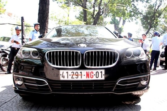 Ô tô mang biển 80-NG có gì đặc biệt