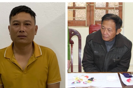 Bắt giữ 2 đối tượng tàng trữ, mua bán 1,5 bánh heroin