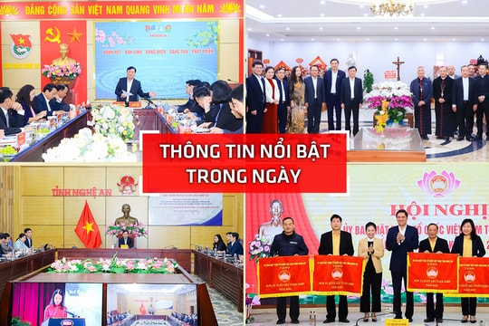 Nghệ An: Thông tin nổi bật ngày 21/12
