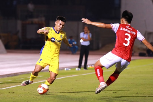 Dư âm trận thua đau của Sông Lam Nghệ An trước Câu lạc bộ Thành phố Hồ Chí Minh