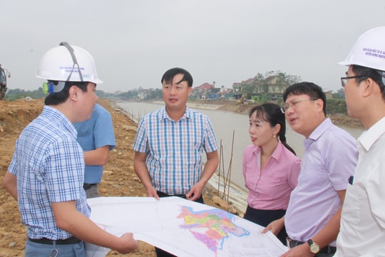 Hưng Nguyên quyết liệt đẩy nhanh tiến độ các công trình đầu tư công
