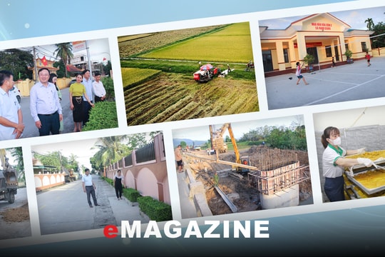 Nam Đàn ‘vượt tốc’ xây dựng nông thôn mới kiểu mẫu