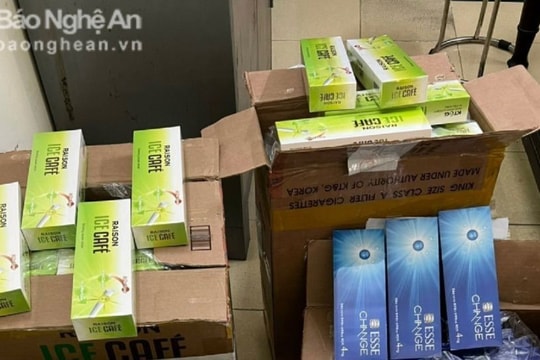 Công an thành phố Vinh phá chuyên án, bắt giữ đối tượng buôn bán hàng cấm