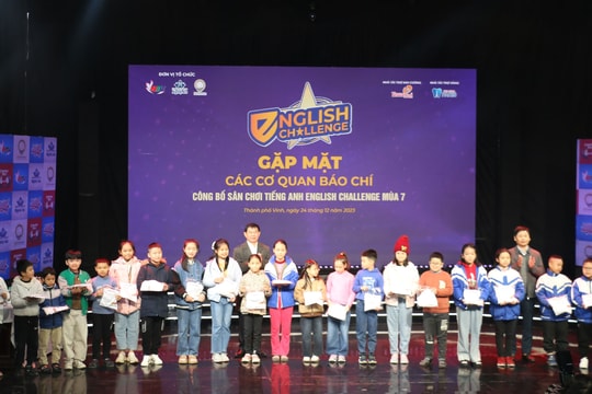 Công bố 36 gương mặt xuất sắc tham gia Sân chơi Tiếng Anh English Challenge mùa 7