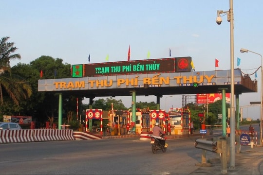 Thông báo (lần 3) về việc điều chỉnh giá vé tại Trạm Thu phí Bến Thủy 1 và Bến Thủy 2 