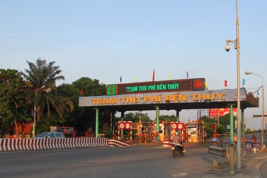 Thông báo (lần 4) về việc điều chỉnh giá vé tại Trạm Thu phí Bến Thủy 1 và Bến Thủy 2