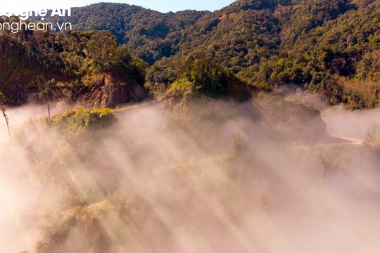 Không khí lạnh suy yếu dần, Nghệ An có sương mù nhẹ vào sáng sớm, ngày trời nắng