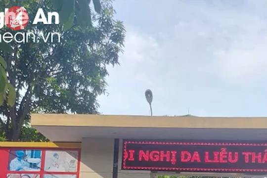 Hồ sơ vi phạm tại Bệnh viện Da liễu Nghệ An chuyển sang cơ quan công an