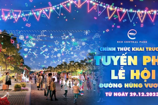 Sắp khai trương tuyến phố lễ hội - check in - ẩm thực hấp dẫn nhất thành phố Vinh