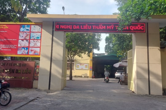 Chuyển hồ sơ vi phạm tại Bệnh viện Da liễu Nghệ An sang cơ quan công an