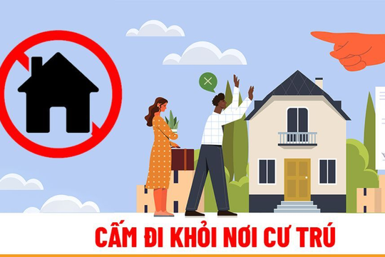 Áp dụng biện pháp cấm đi khỏi nơi cư trú với đối tượng nào?